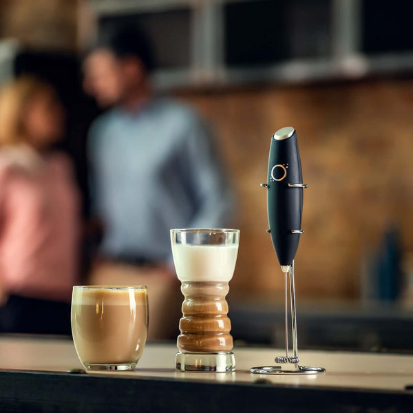 Expertly Crafted White Milk Frother for Deliciously Frothed Beverages - Unicoff, Milk Frother, Milk Frothers & Steamers, Unicoff